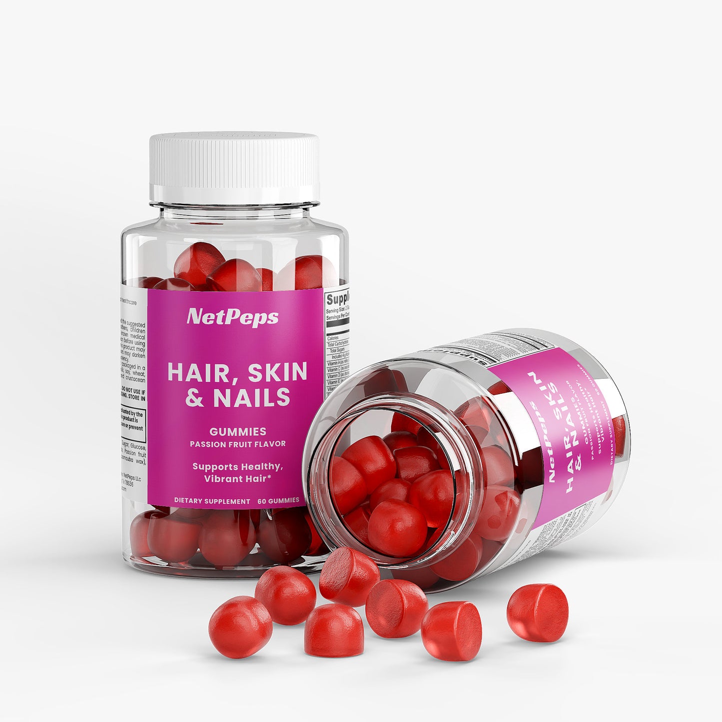 NetPeps Hair, Skin & Nails Gummies - NetPeps