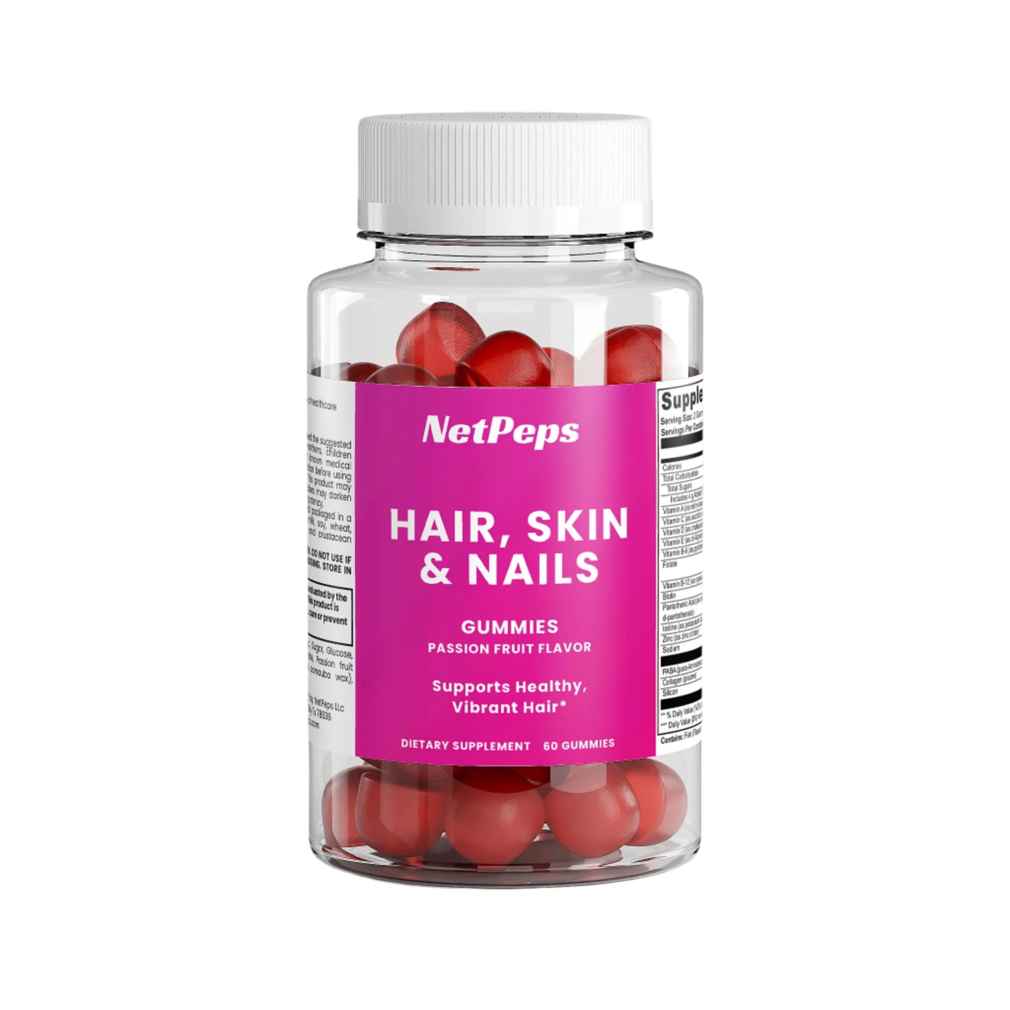 NetPeps Hair, Skin & Nails Gummies - NetPeps