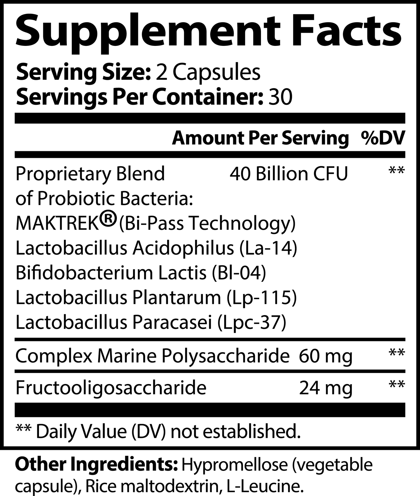 NetPeps Probiotic with Prebiotics 40 Billion CFU - NetPeps