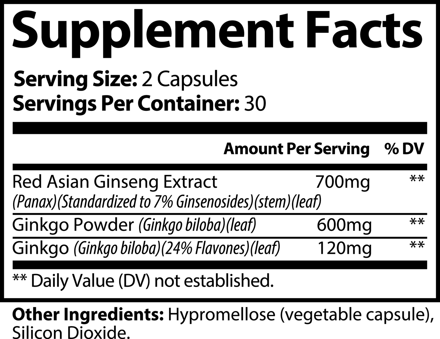 NetPeps Ginkgo Biloba + Ginseng - NetPeps