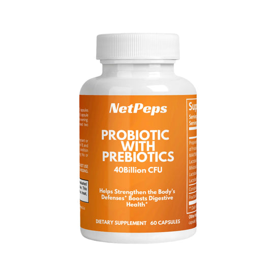 NetPeps Probiotic with Prebiotics 40 Billion CFU - NetPeps