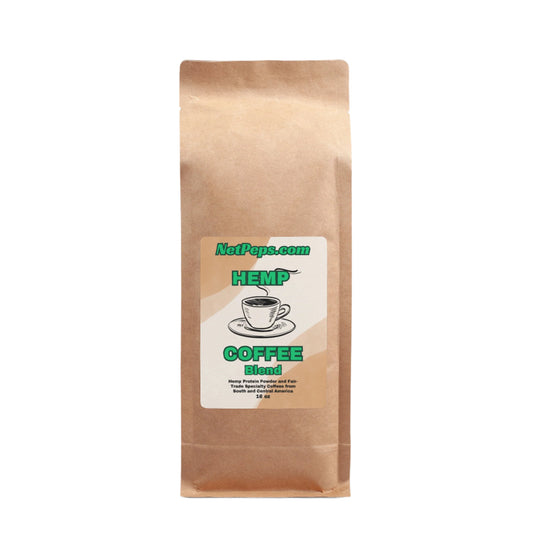 NetPeps Hemp Coffee Blend - Medium Roast 16oz