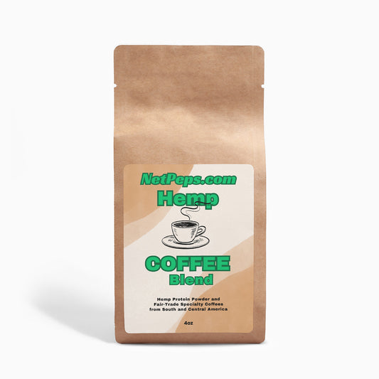 NetPeps Hemp Coffee Blend - Medium Roast 4oz