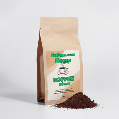 NetPeps Hemp Coffee Blend - Medium Roast 4oz