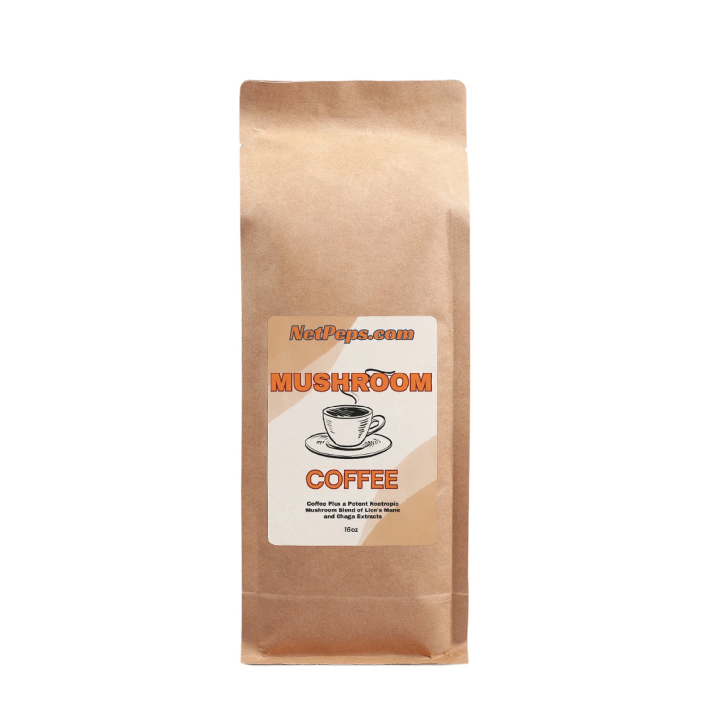 NetPeps Mushroom Coffee 16oz