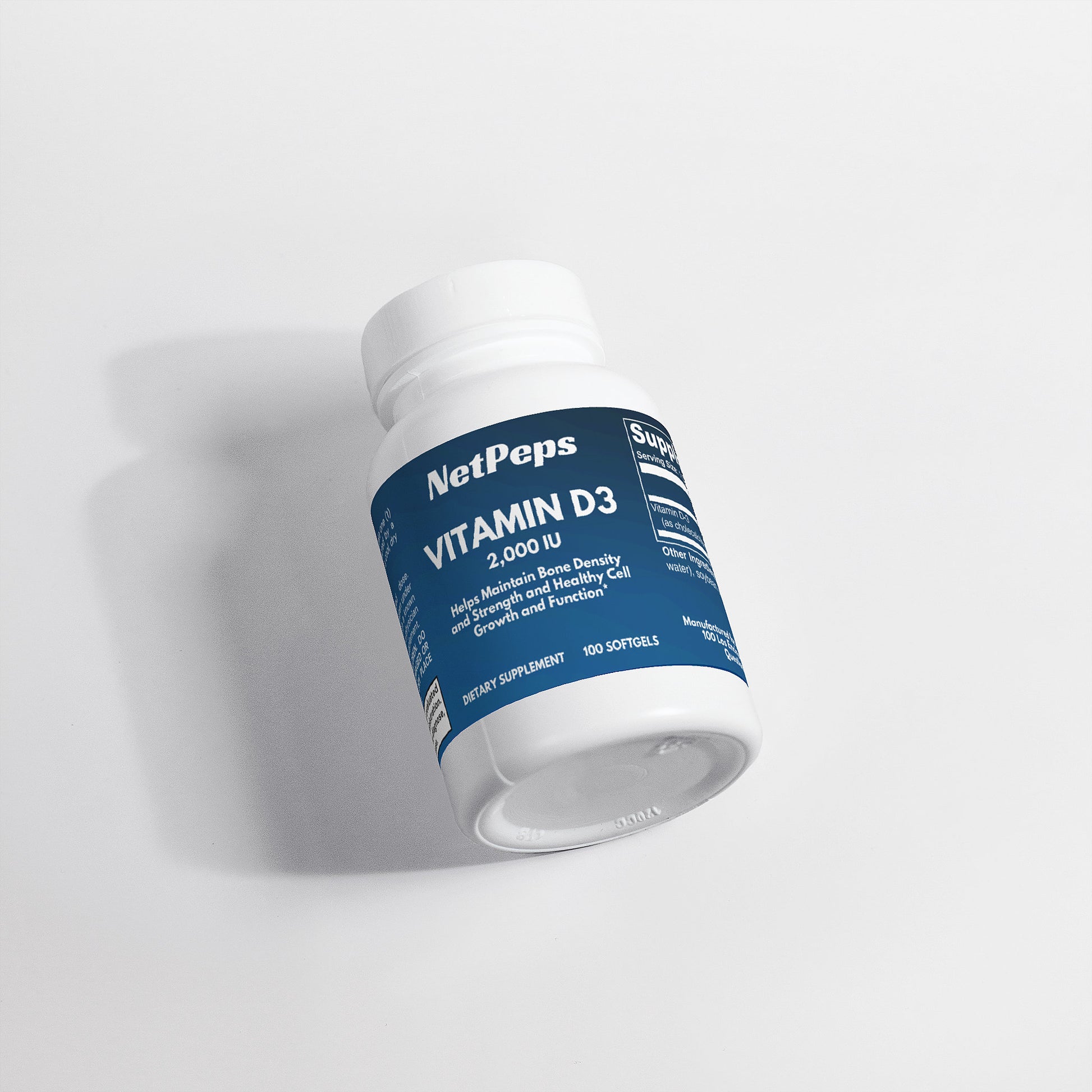 Netpeps Vitamin D3 2,000 IU - NetPeps
