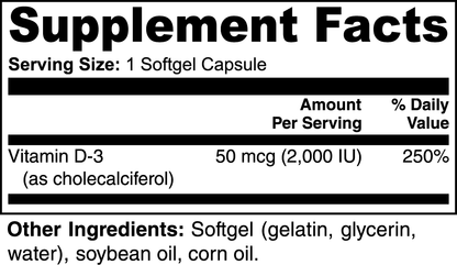 Netpeps Vitamin D3 2,000 IU - NetPeps